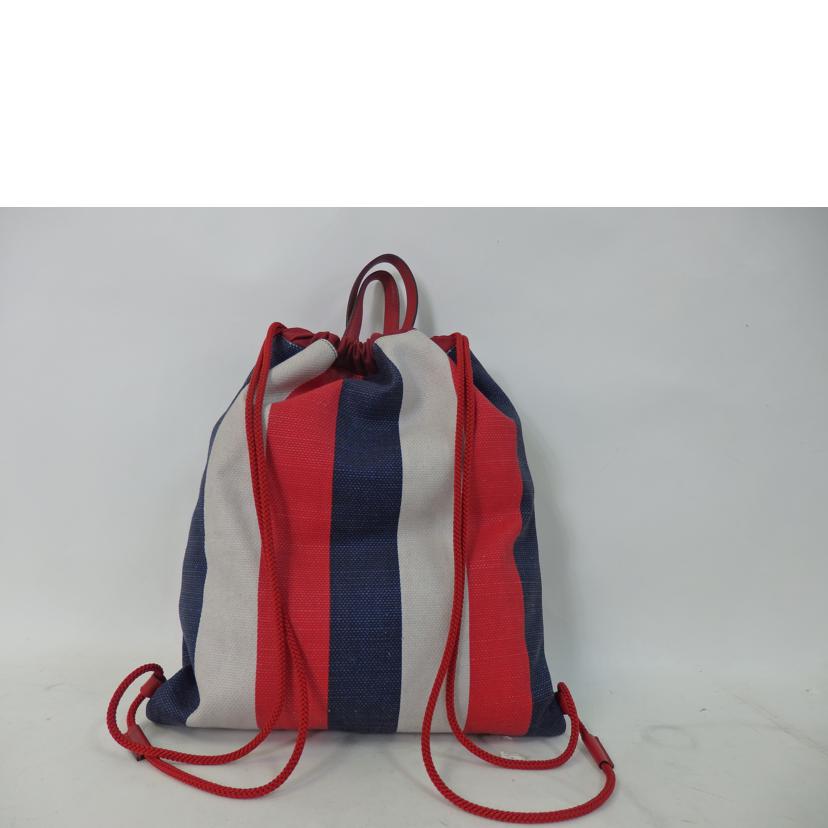 GUCCI グッチ リュック /トリカラーキャンバスレザーバックパック/473872//527***/ABランク/84