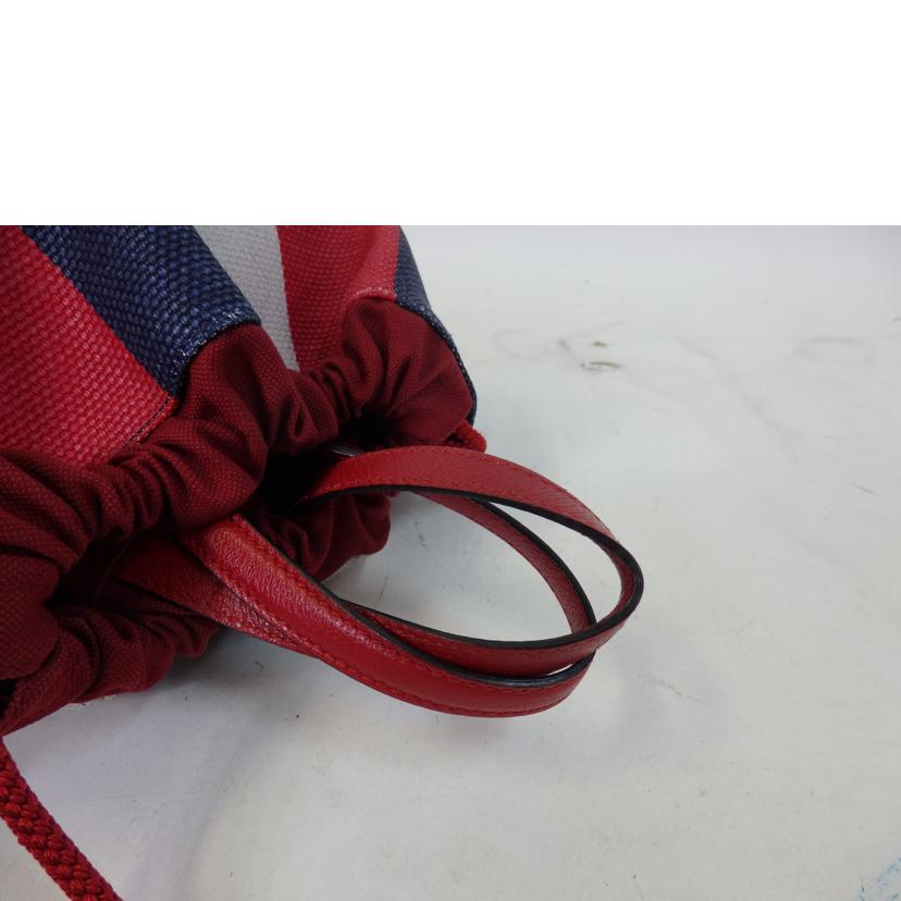 GUCCI グッチ リュック /トリカラーキャンバスレザーバックパック/473872//527***/ABランク/84