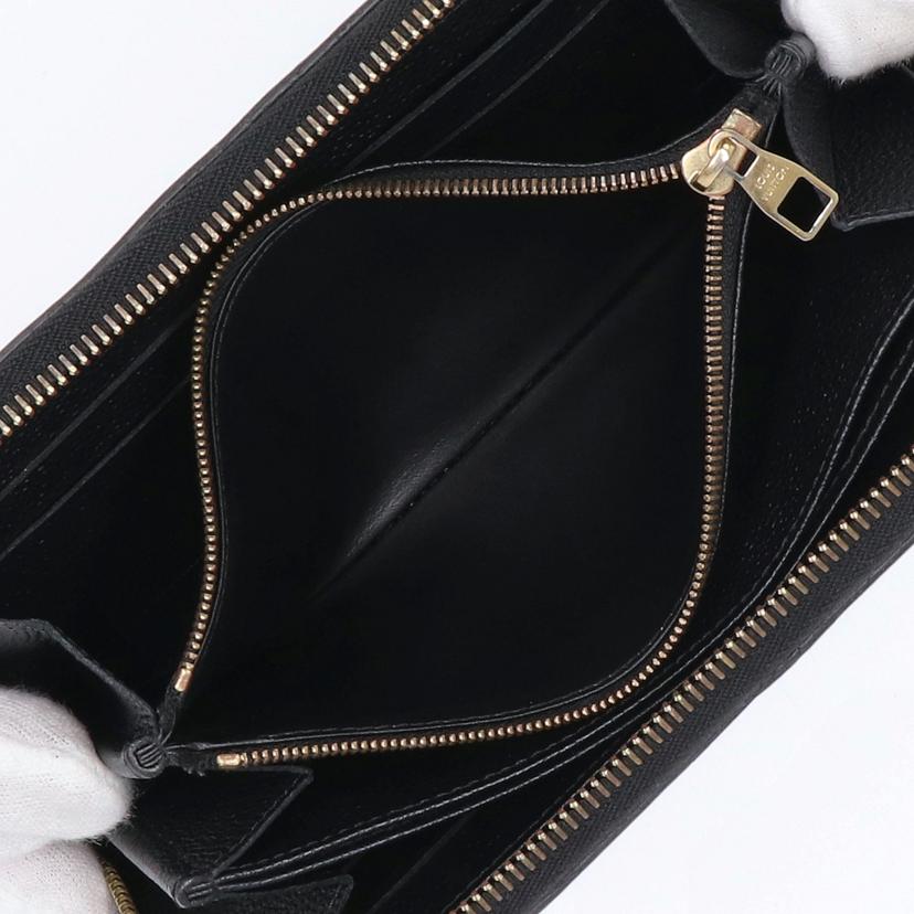 LOUIS VUITTON ルイヴィトン/ジッピーウォレット/モノグラム アンプラント/ノワール/M60571//SP2***/Bランク/01