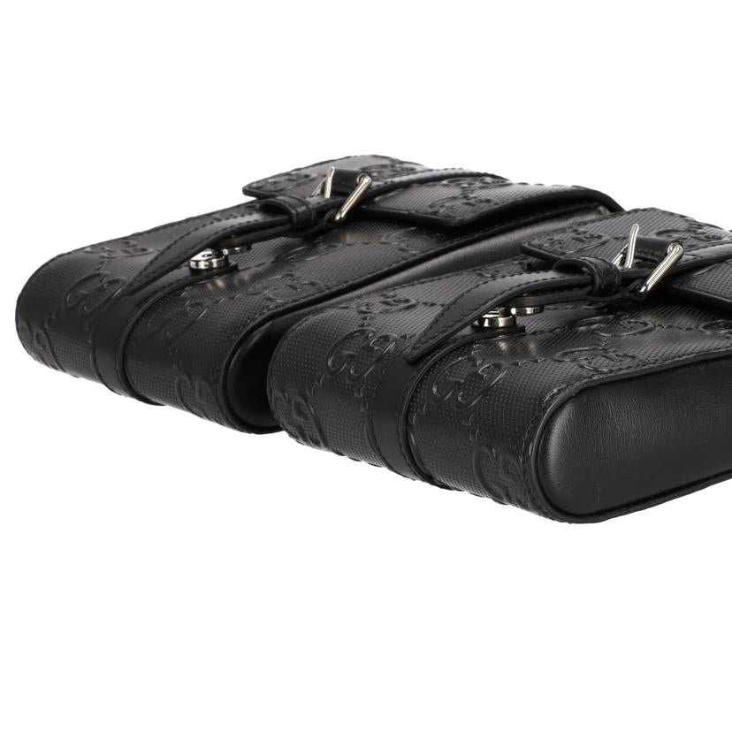 GUCCI グッチ/GGエンボスウエストバッグ/631339//525***/Aランク/75