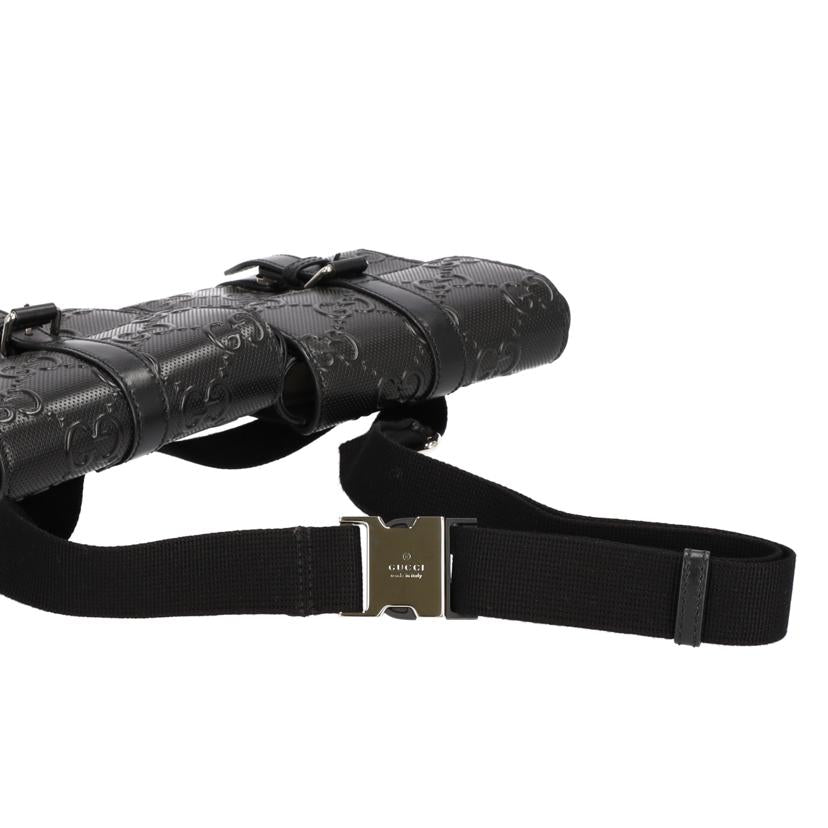 GUCCI グッチ/GGエンボスウエストバッグ/631339//525***/Aランク/75