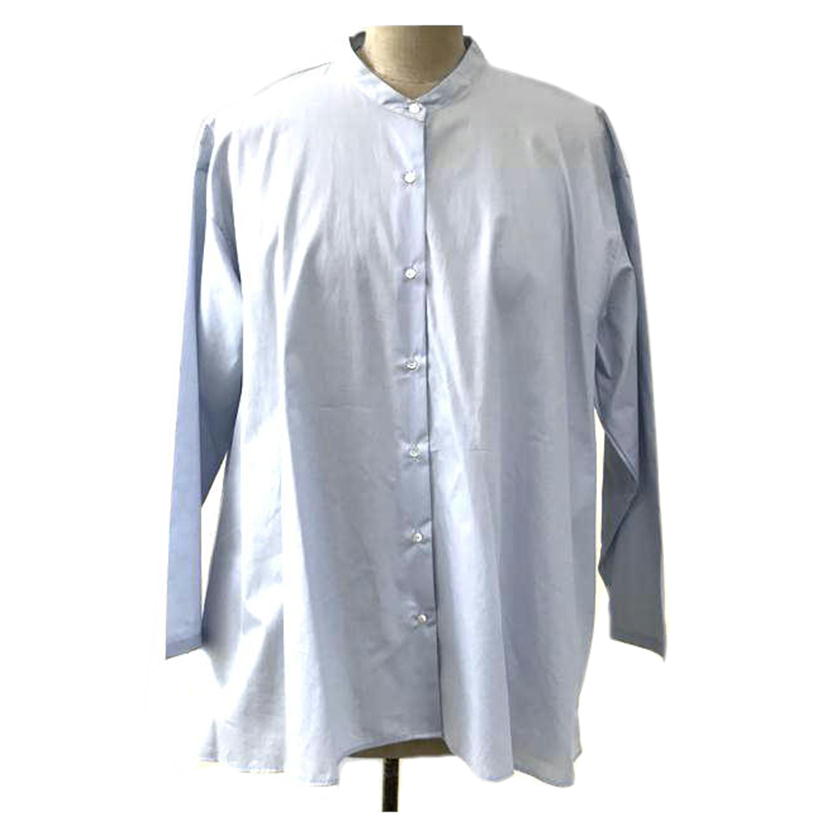 mizuiroind ミズイロインド/バンドカラーシャツ/ライトブルー//SAランク/51