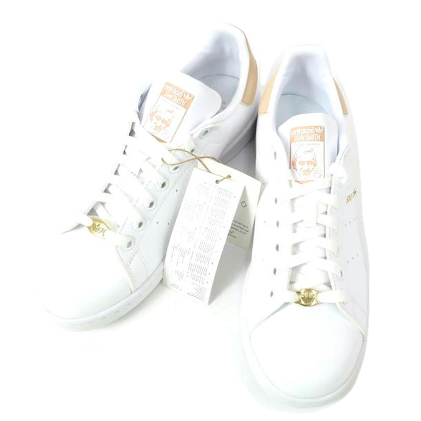 adidas アディダス/スタンスミスW 24.5cm ミルクティーベージュ ホワイト/Q46230//Aランク/65