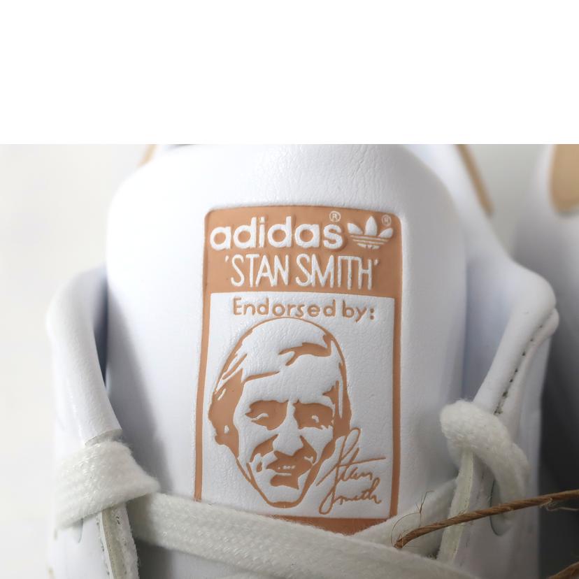 adidas アディダス/スタンスミスW 24.5cm ミルクティーベージュ ホワイト/Q46230//Aランク/65