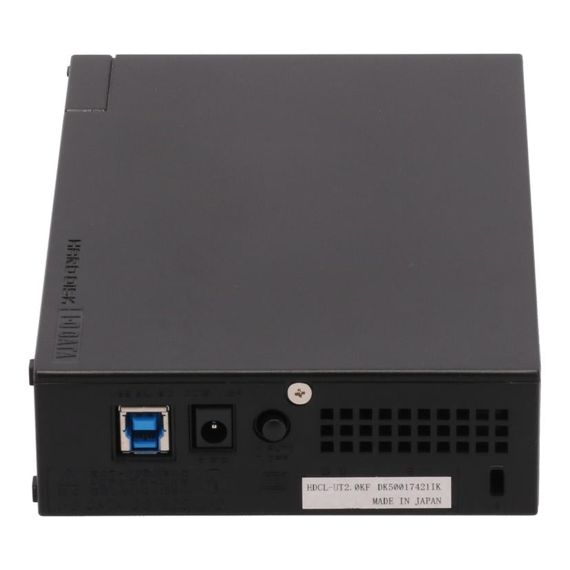 I.O DATA アイ・オー・データ/外付けHDD 2TB/HDCL-UT2.0KF//DK50017421K/Bランク/77