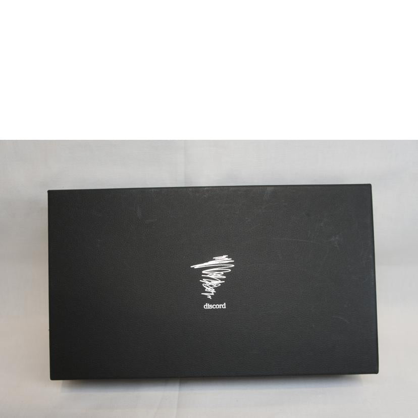 Yohji Yamamoto Discord ヨウジヤマモト/レザーL字ファスナーウォレット//SAランク/92