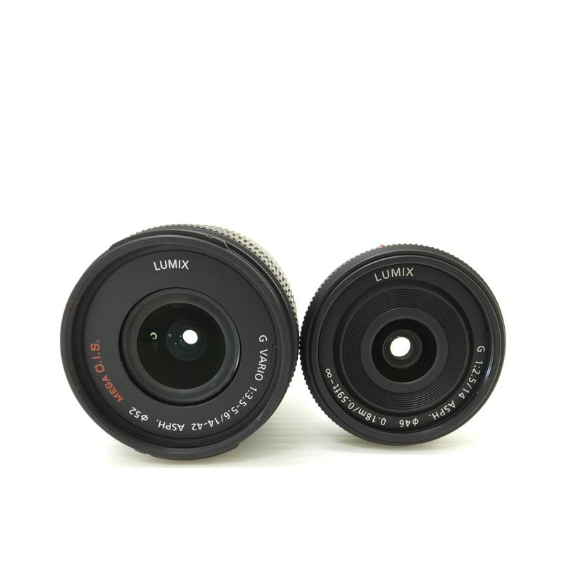 Panasonic パナソニック/ミラーレス一眼ダブルレンズセット/DMC-GF3/DMC-GF3//FS1HA506889/ABランク/88