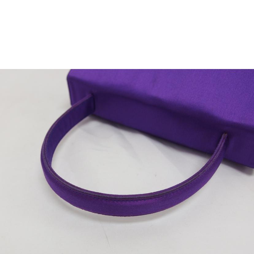 CELINE セリーヌ/サテン/2WAYショルダーバッグ/パープル//F/01/Bランク/04