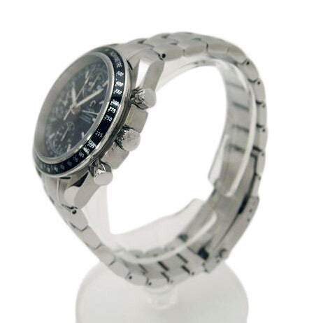 OMEGA オメガ 腕時計 オーバーホール済 新品仕上済 オートマ クロノグラフ デイト 黒文字盤 メンズ/スピードマスター・トリプルカレンダー/自動巻き/3220.50//84550420/SAランク/69