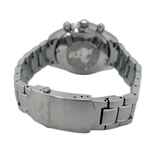 OMEGA オメガ 腕時計 オーバーホール済 新品仕上済 オートマ クロノグラフ デイト 黒文字盤 メンズ/スピードマスター・トリプルカレンダー/自動巻き/3220.50//84550420/SAランク/69