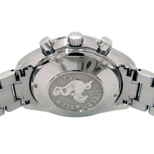 OMEGA オメガ 腕時計 オーバーホール済 新品仕上済 オートマ クロノグラフ デイト 黒文字盤 メンズ/スピードマスター・トリプルカレンダー/自動巻き/3220.50//84550420/SAランク/69