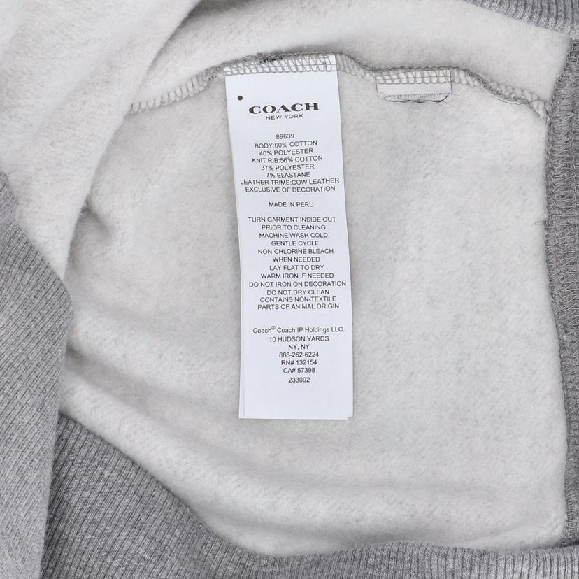 COACH コーチ/パーカー/GRY/89639//Bランク/75