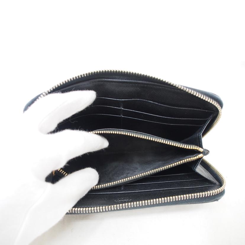 PRADA プラダ/キルティングレザー/ラウンドファスナー長財布//Bランク/78