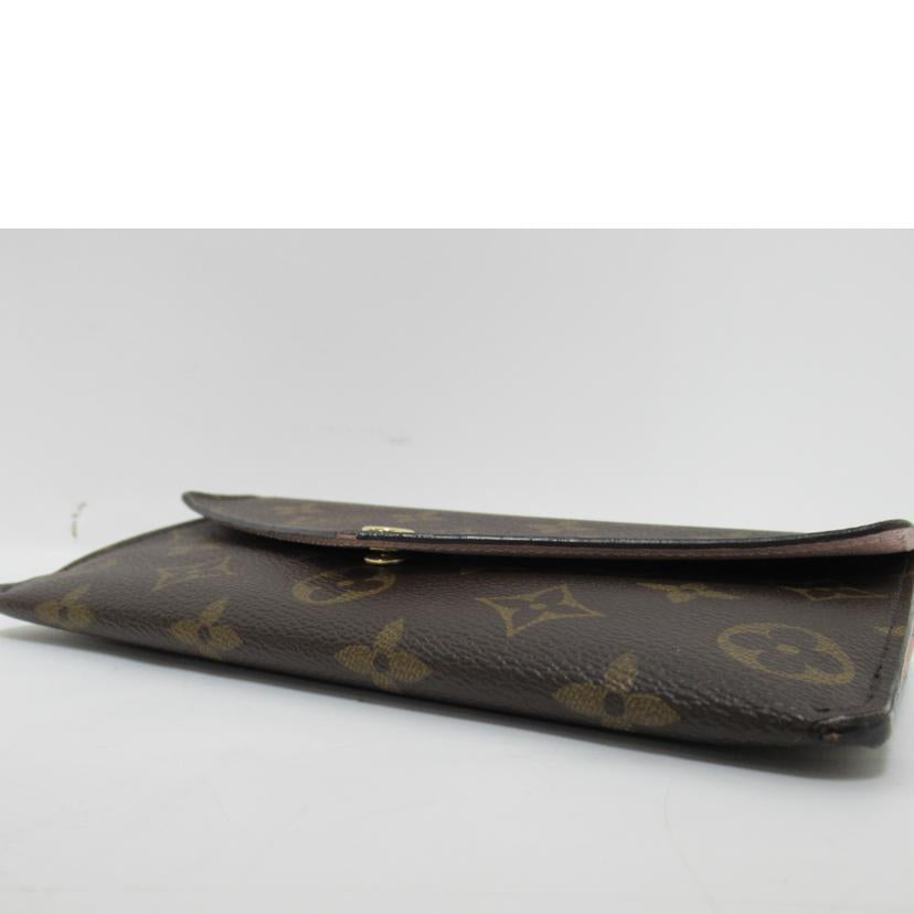 LV/ポルトフォイユ・ジャンヌ/モノグラム/ローズバレリーヌ/M62203//CA0***/ABランク/63