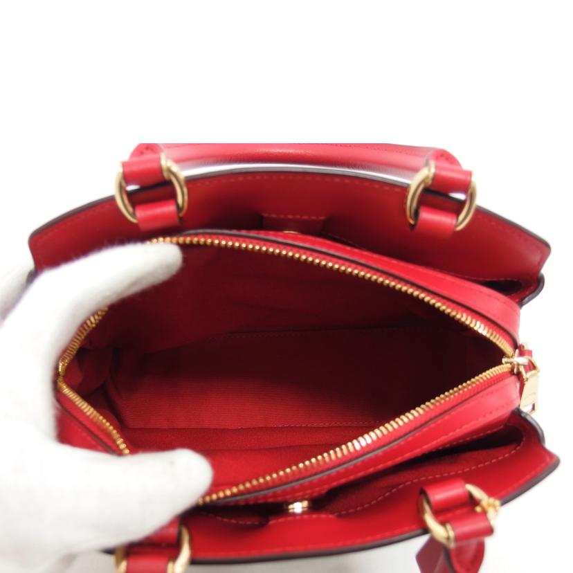 COACH コーチ PVC レザーハンドバッグ ショルダーバッグ/シグネチャー/ミニリリーキャリーオール2WAYバッグ/91494//B20**/Aランク/04