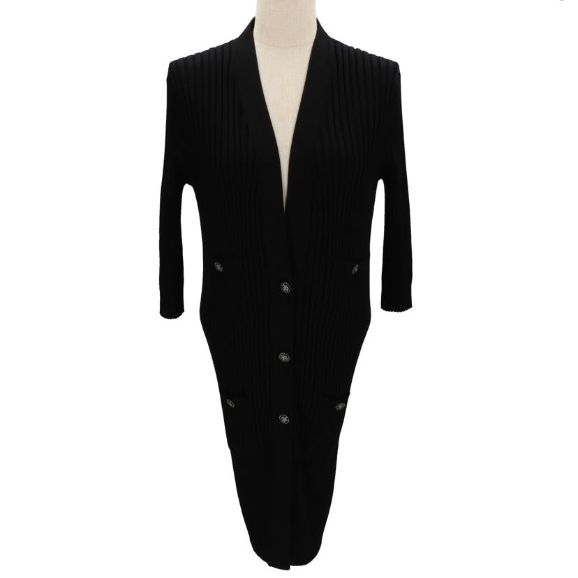 CHANEL シャネル/リブニットカーディガン//ABランク/75