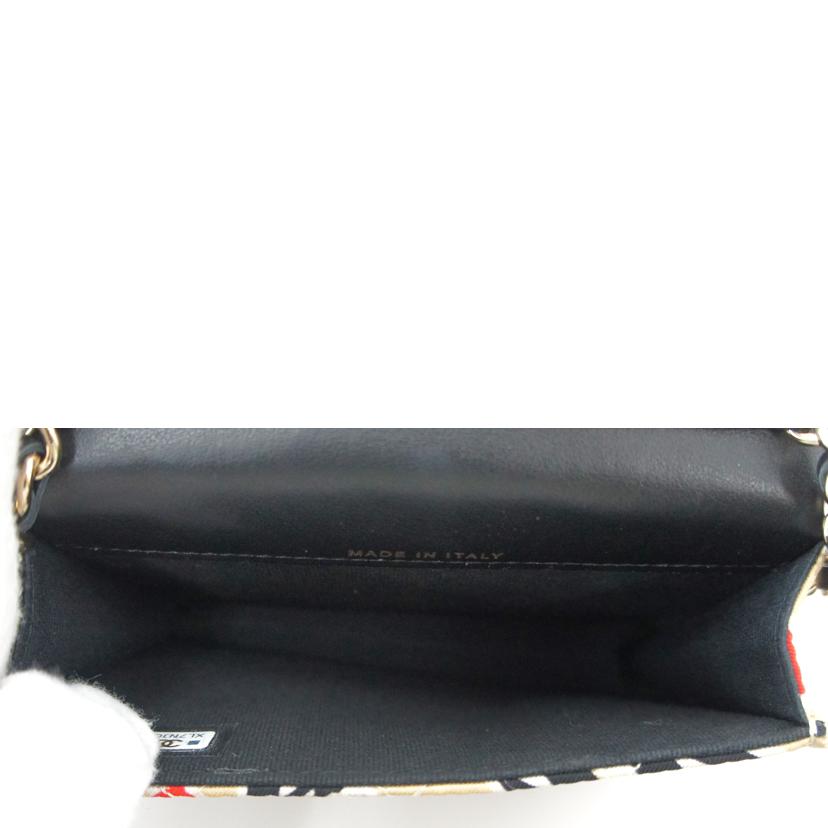 CHANEL シャネル/ミニマトラッセキルティングチェーンショルダー /チェッカーフラッグ//XL7*****/Aランク/75