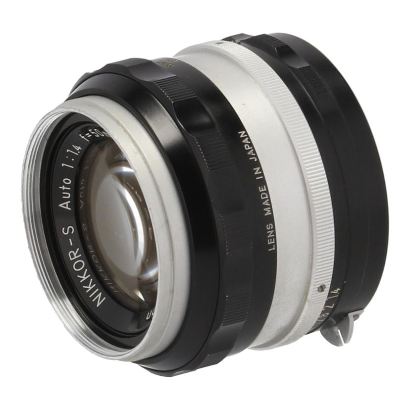 Nikon ニコン/交換レンズ/50mm/NIKKOR-S Auto 50mm F1.4//1135149/Cランク/77