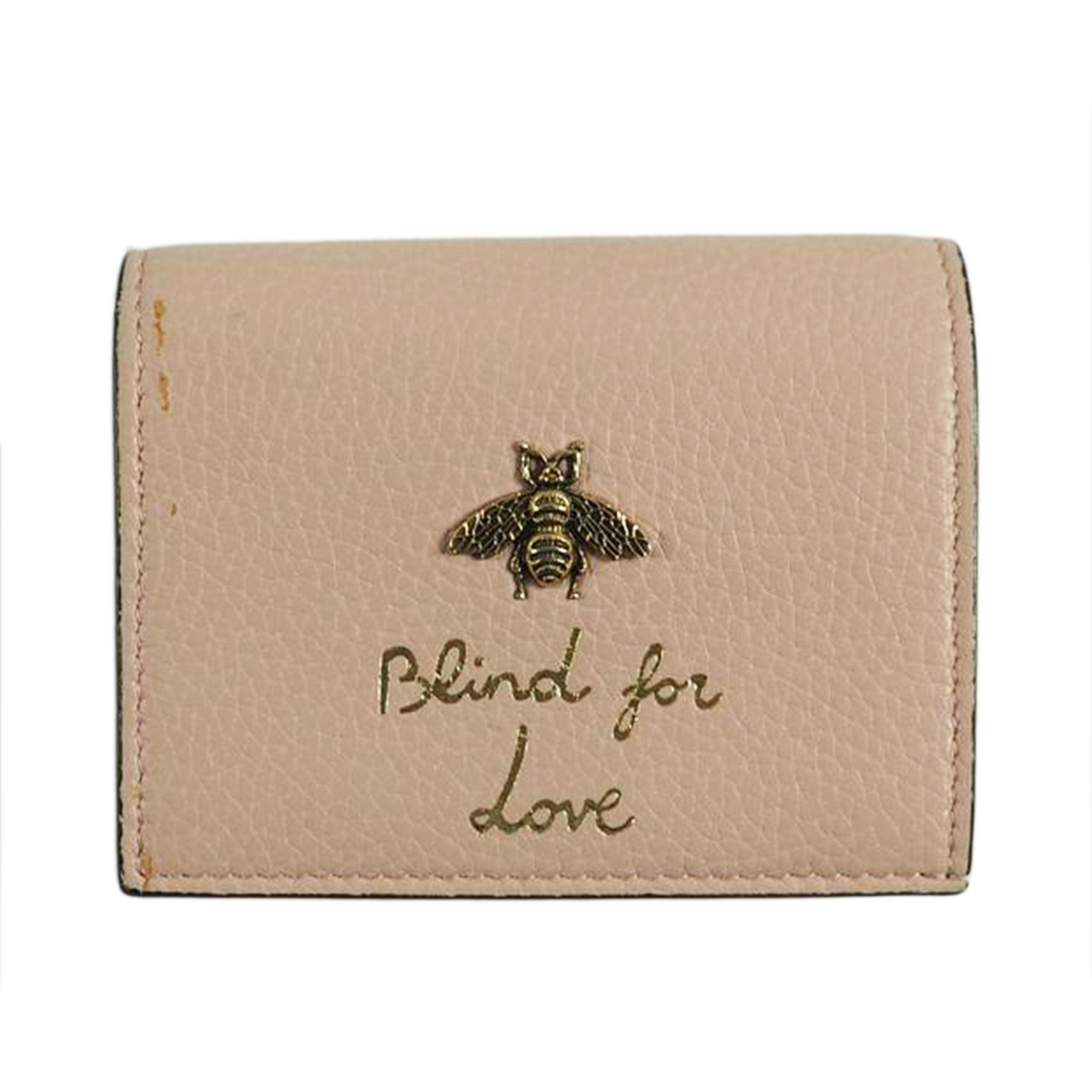 GUCCI グッチ/コンパクトウォレット二つ折/アニマリエ/P/460185//493075/Bランク/79