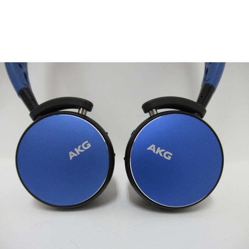 AKG/ワイヤレスヘッドホン/ブルー/Y400//Aランク/63