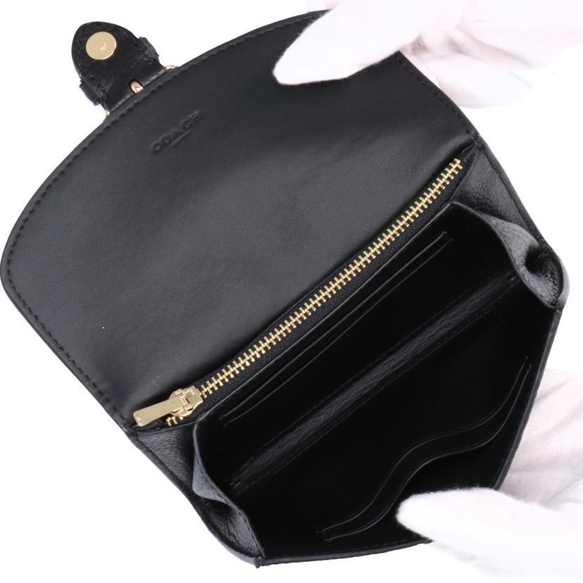 COACH コーチ/レザー二つ折り財布/C6896//B22**/ABランク/75