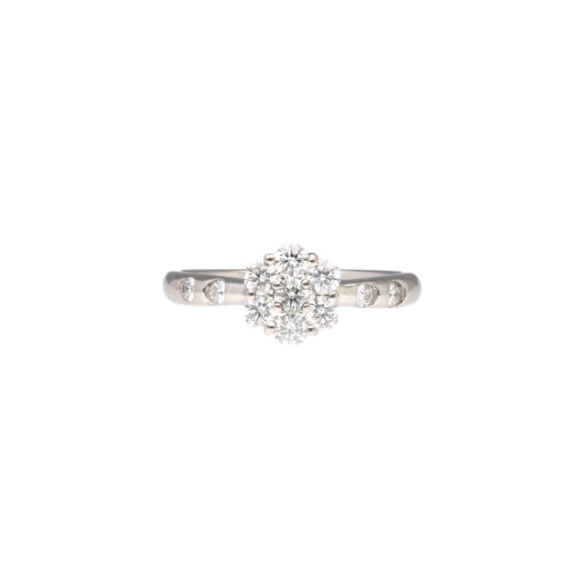 / Pt900ダイヤリング0.50ct//ABランク/77