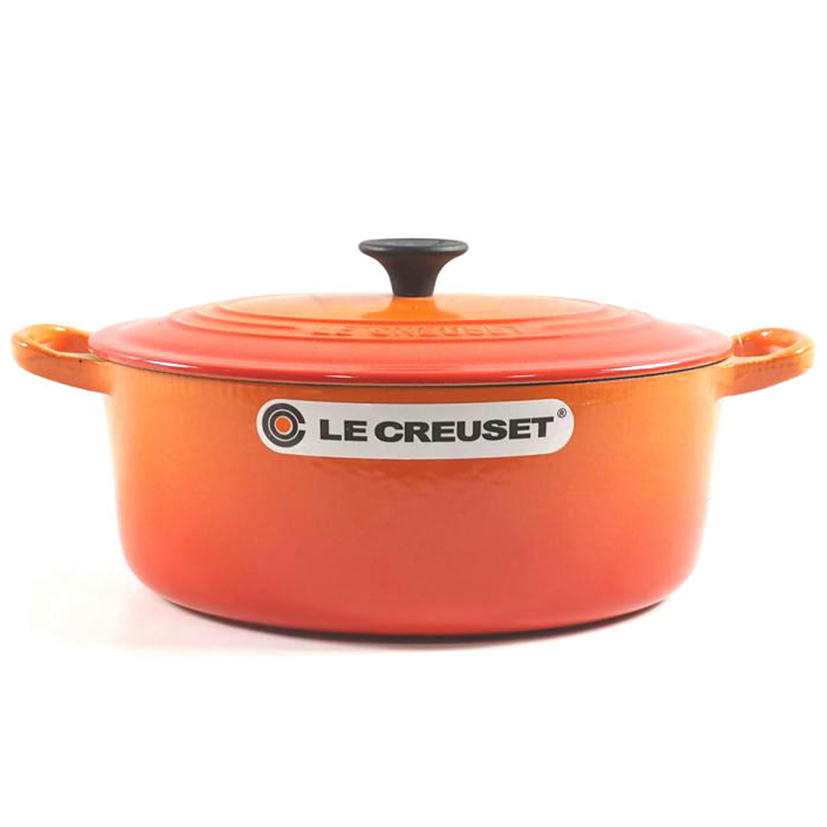 LE CREUSET ルクルーゼ/トラディション ココット オーバル 両手鍋/M2502-25-09//SAランク/79