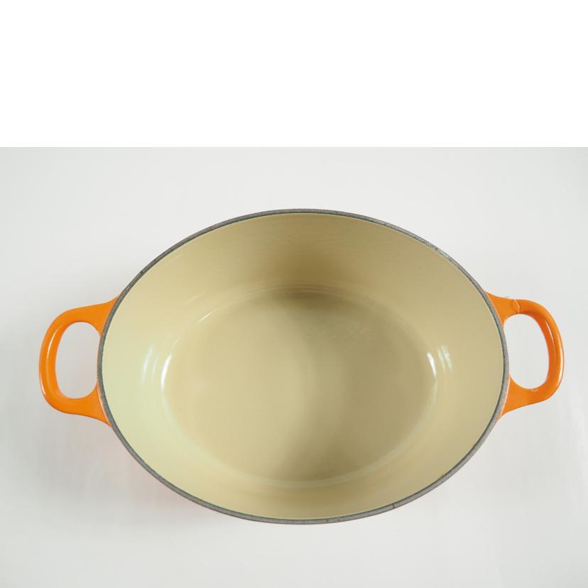 LE CREUSET ルクルーゼ/トラディション ココット オーバル 両手鍋/M2502-25-09//SAランク/79