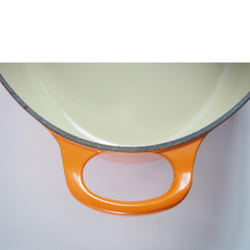 LE CREUSET ルクルーゼ/トラディション ココット オーバル 両手鍋/M2502-25-09//SAランク/79