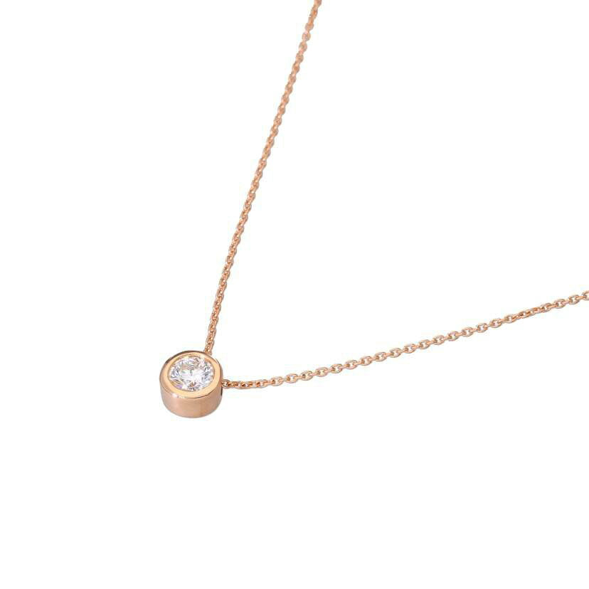 / K18ダイヤネックレス0.275ctCGLソ/鑑//Aランク/75