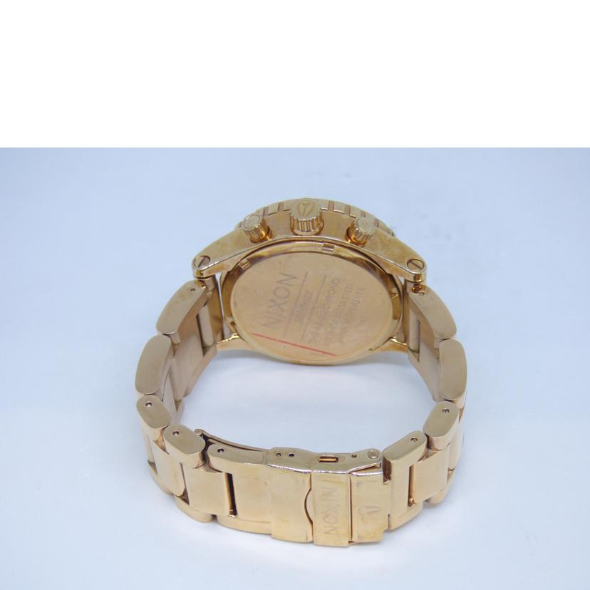 NIXON ニクソン/THE42-20クロノグラフ/クォーツ/A035 502//18E/Bランク/64