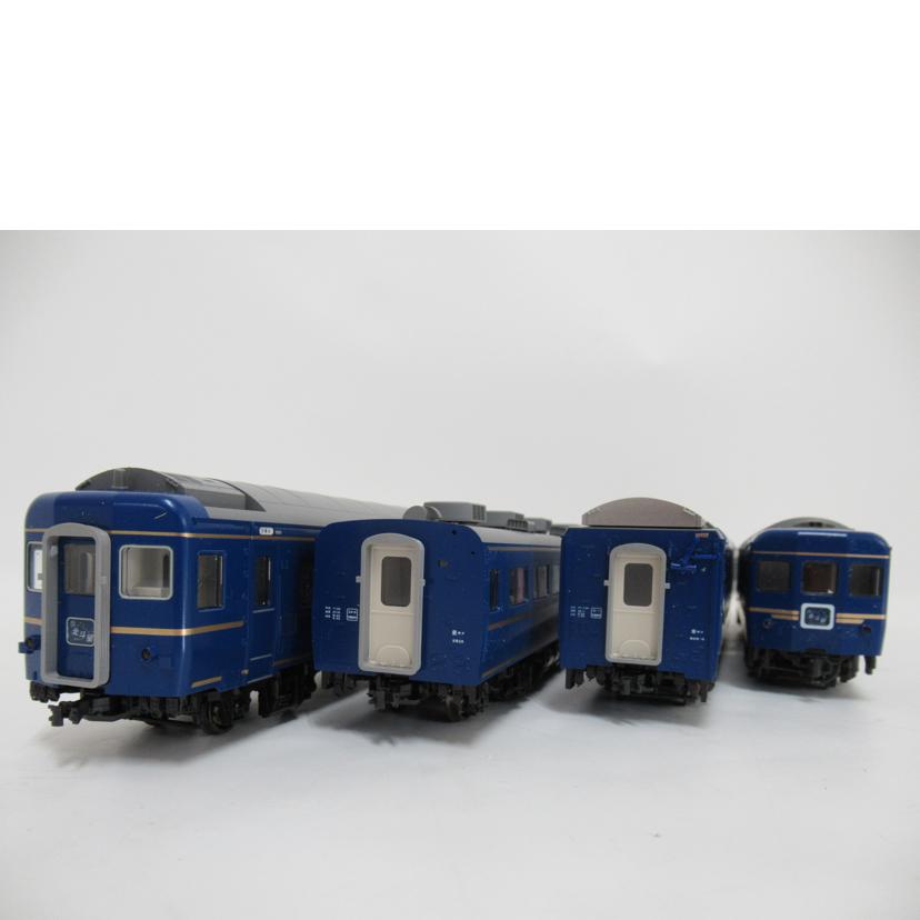 KATO/HOゲージ/24系 寝台特急『北斗星」4両セット/3-515//ABランク/63