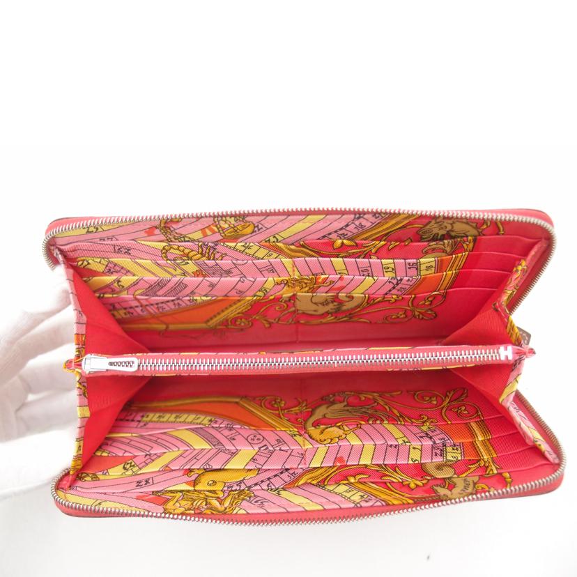 HERMES エルメス/アザップロング/シルクイン/オレンジ//A刻印/ABランク/69