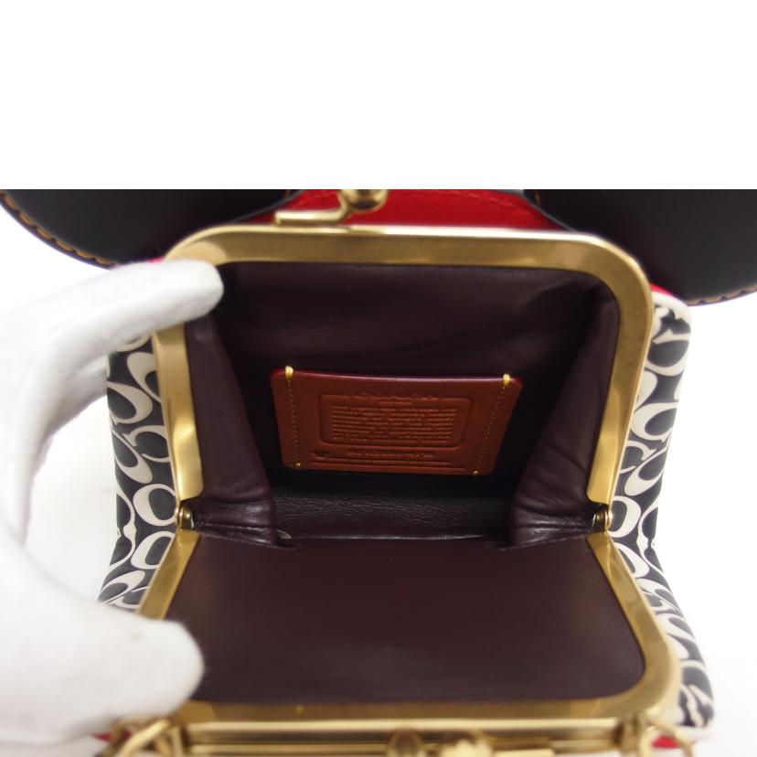 COACH コーチ シグネチャー ハンドバッグ ショルダーバッグ/ディズニー×キース・ヘリング/キスロックバッグ/4716//K20**/ABランク/04