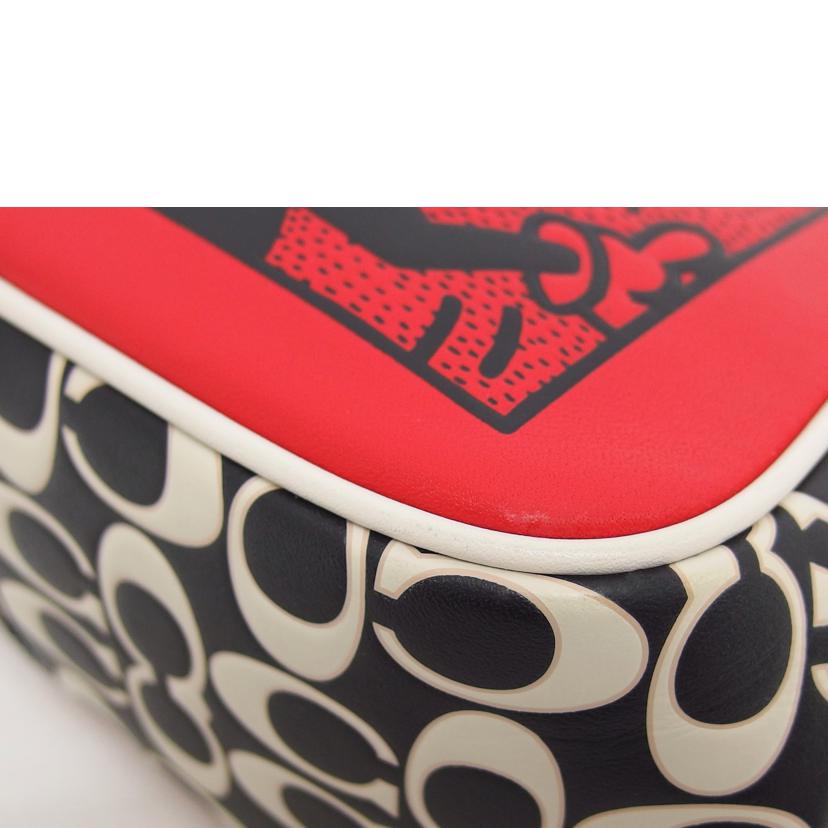 COACH コーチ シグネチャー ハンドバッグ ショルダーバッグ/ディズニー×キース・ヘリング/キスロックバッグ/4716//K20**/ABランク/04