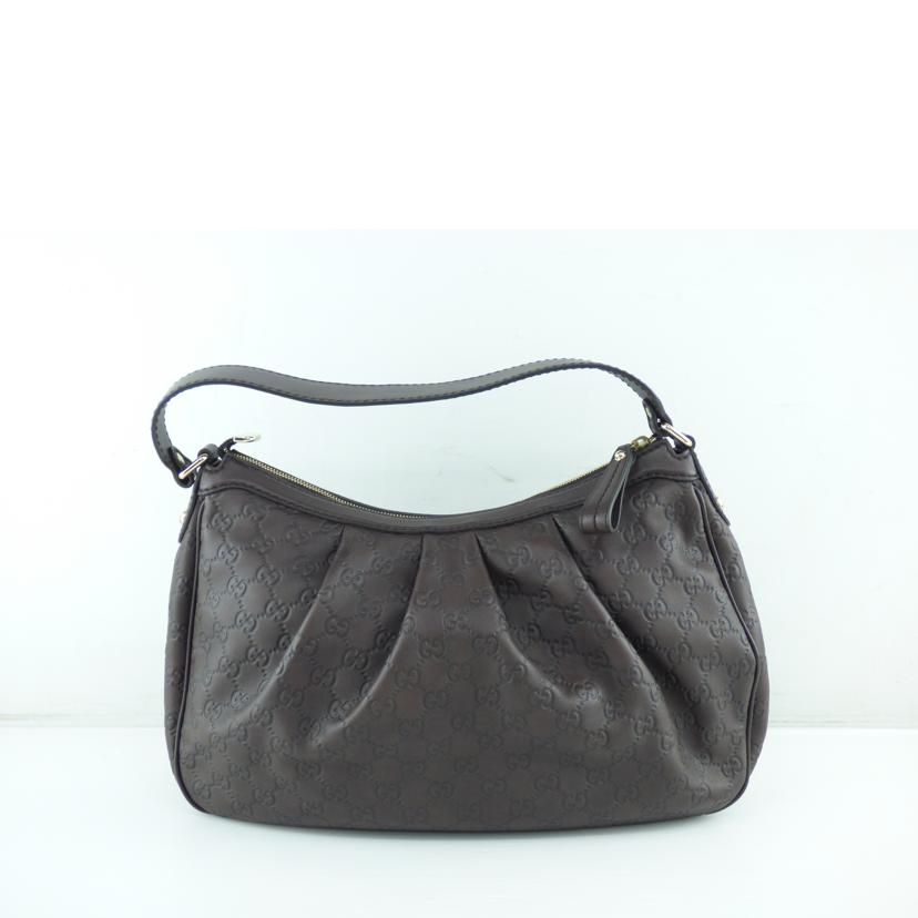 GUCCI グッチ/シマレザーワンショルダー/232955//002***/ABランク/64