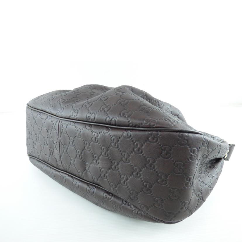 GUCCI グッチ/シマレザーワンショルダー/232955//002***/ABランク/64