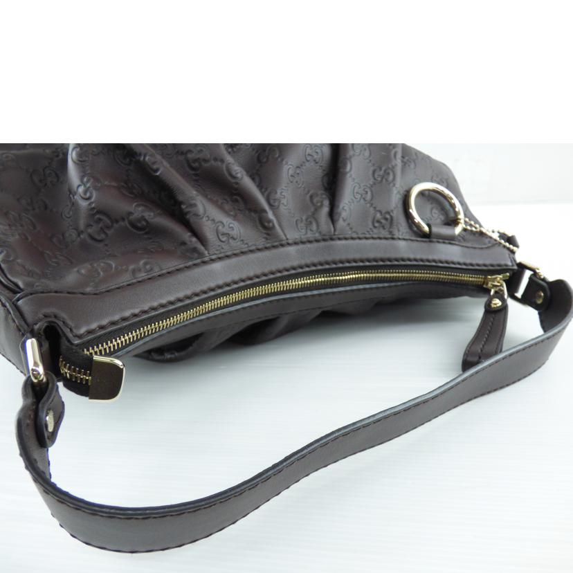 GUCCI グッチ/シマレザーワンショルダー/232955//002***/ABランク/64