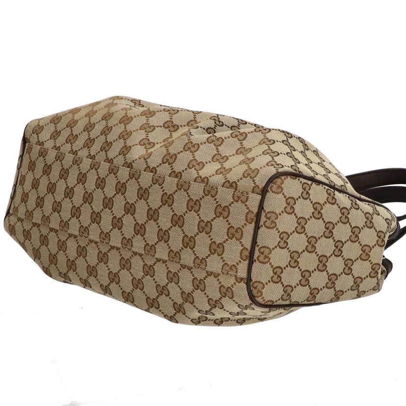 GUCCI グッチ/GGキャンバストート/ベージュ×ブラウン/388919//525040/ABランク/75
