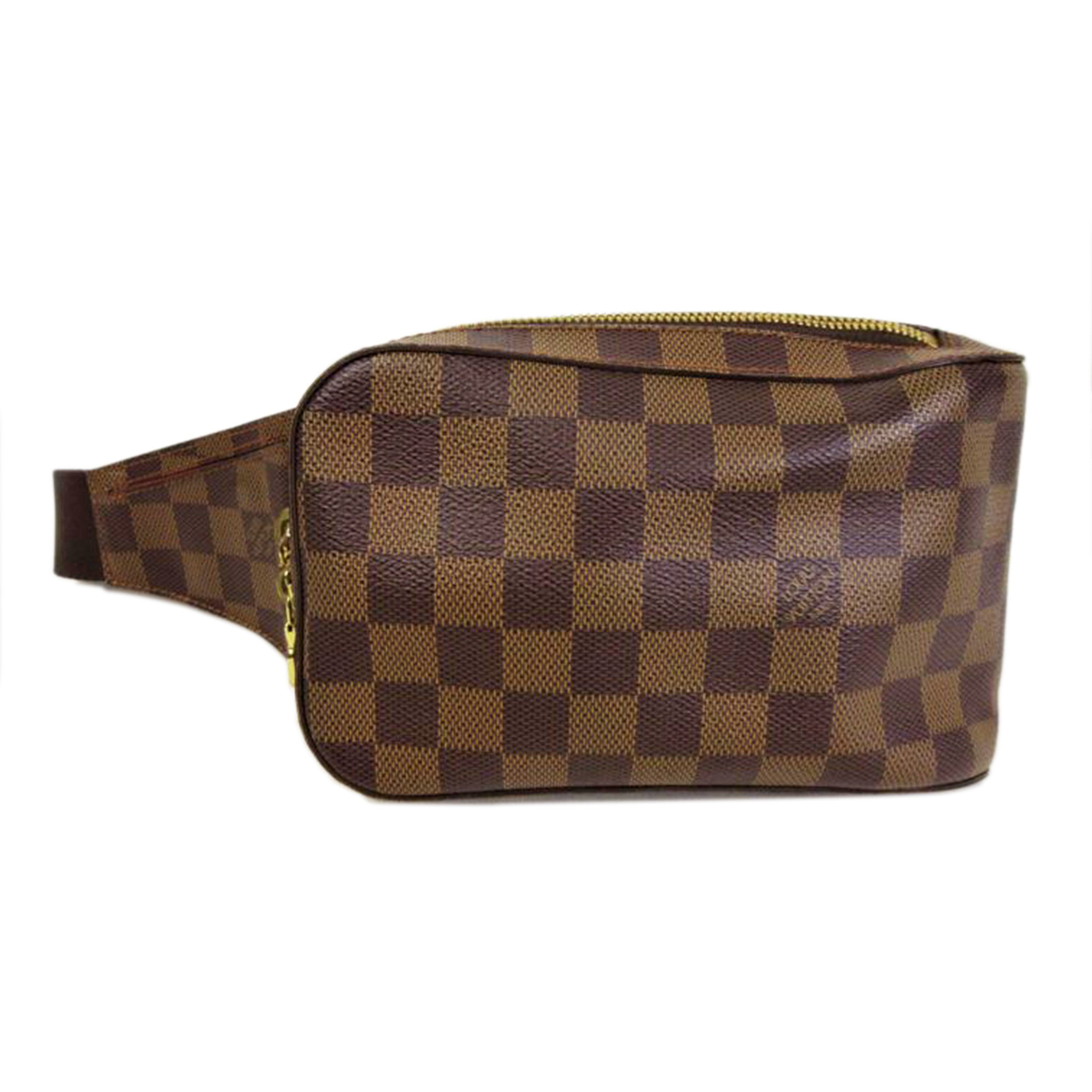 LOUIS VUITTON ジェロニモス　ダミエ・エベヌ LOUIS VUITTON 【中古】LOUIS ジェロニモス ボディバッグ ダミエ
