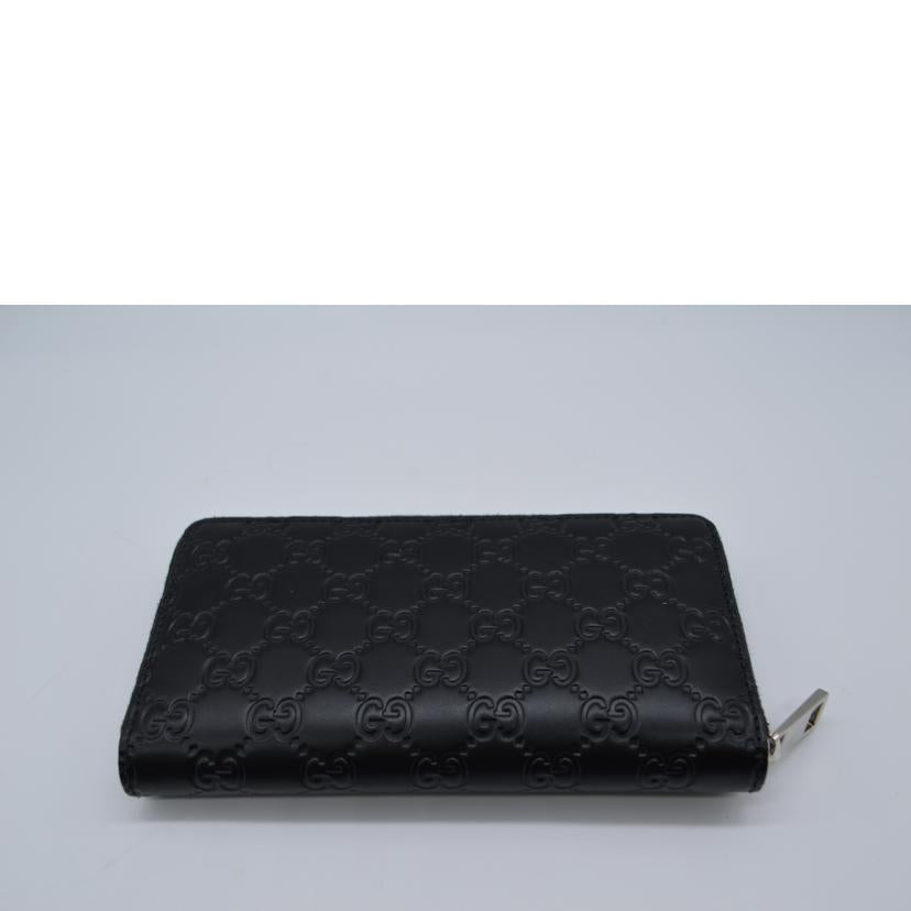 GUCCI/グッチシマラウンドファスナー長財布/473928//525040/ABランク/89