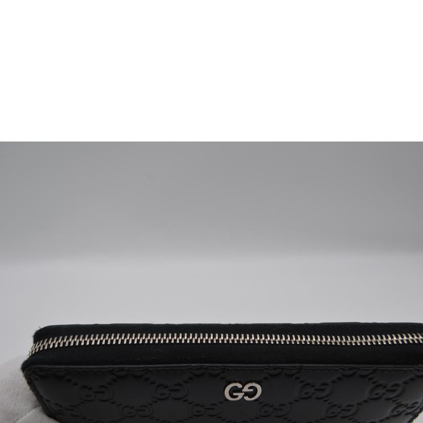 GUCCI/グッチシマラウンドファスナー長財布/473928//525040/ABランク/89