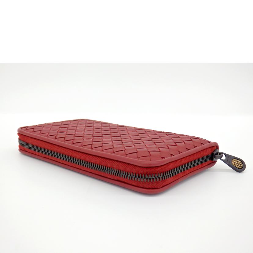 BOTTEGA VENETA ボッテガヴェネタ/イントレチャートラウンドファスナー財布//P00372417B/ABランク/75