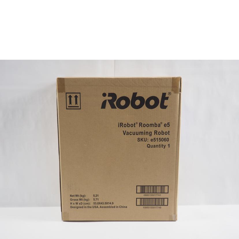 i Robot アイロボット/ルンバ e5//Sランク/79