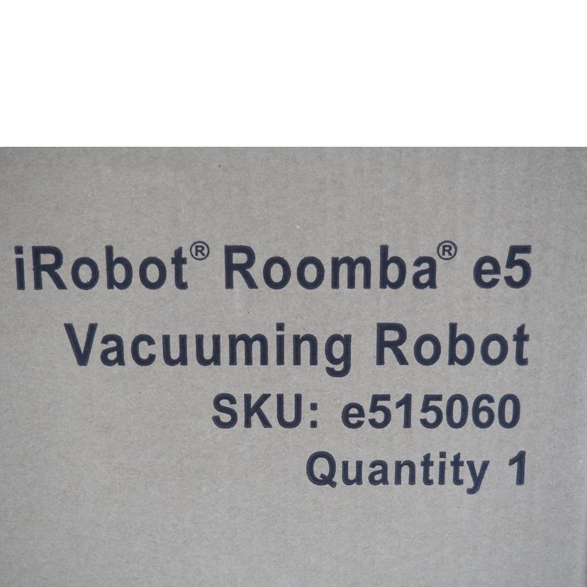 i Robot アイロボット/ルンバ e5//Sランク/79