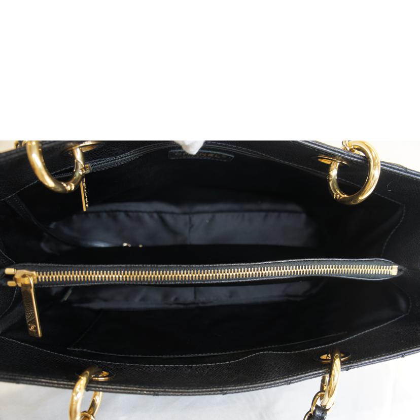 CHANEL シャネル/GSTトートキャビアスキンG金具//18109535/Aランク/92
