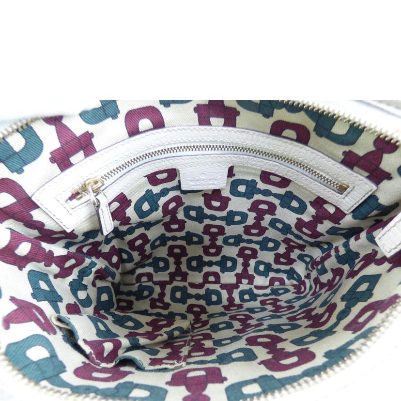 GUCCI グッチ/GGキャンバスレザーショルダー/144388//213***/Bランク/64