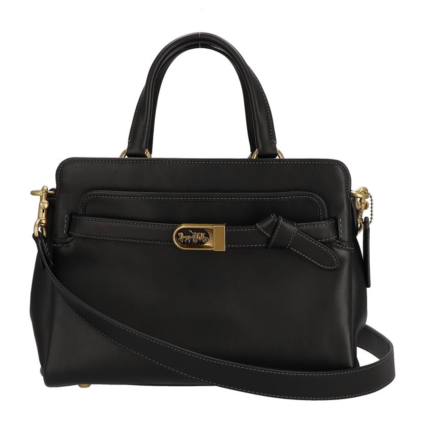 COACH コーチ バッグ ブランドバッグ ショルダーバッグ 斜め掛け 肩掛け レザー レディース ブラック 黒/テートキャリーオール2WAYハンドバッグ/C4827//E2122/ABランク/75