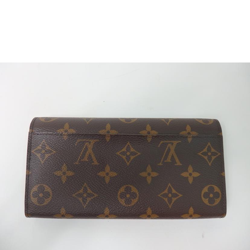 LV ルイヴィトン/ポルトフォイユ・サラ/モノグラム/フューシャ/M62234//FRIDタグ/Aランク/84
