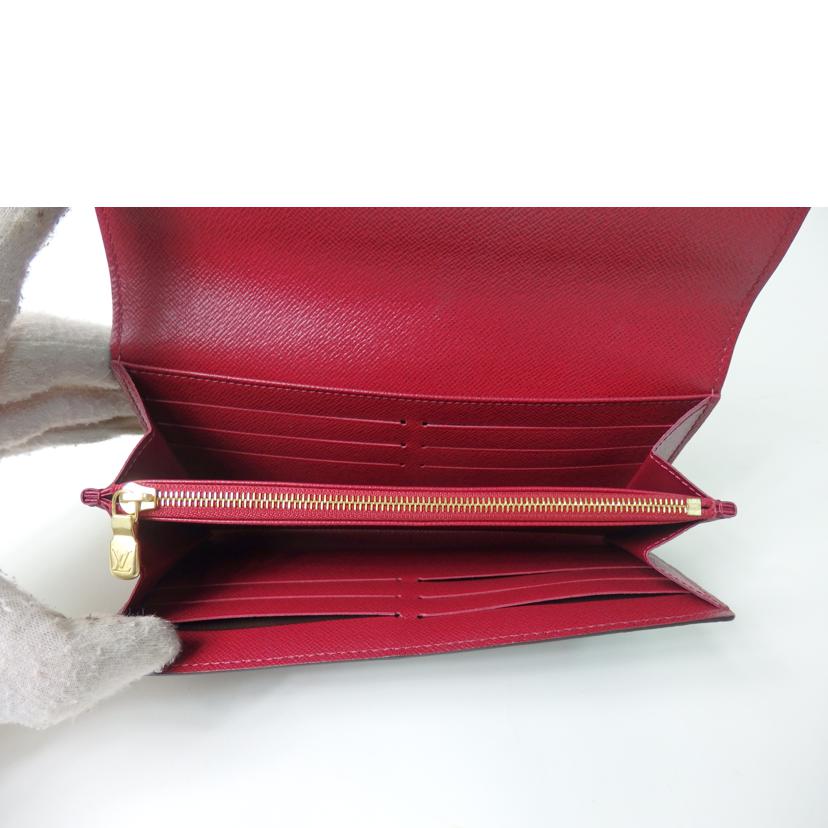 LV ルイヴィトン/ポルトフォイユ・サラ/モノグラム/フューシャ/M62234//FRIDタグ/Aランク/84